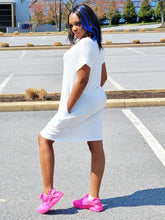 Load image into Gallery viewer, Stepping out- T-shirt dress - Khoris Kloset