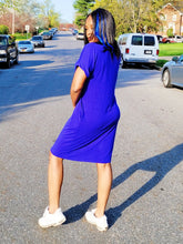 Load image into Gallery viewer, Stepping out- T-shirt dress - Khoris Kloset