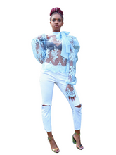 Load image into Gallery viewer, Oh you fancy huh-Pussy bow top - Khoris Kloset