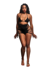 Load image into Gallery viewer, Bare in Bali- High wasted two piece bathing suit - Khoris Kloset
